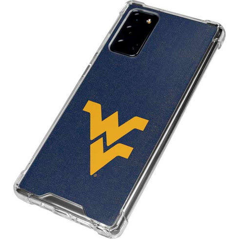 West Virginia University Basketball Galaxy Note20 5G Clear Case