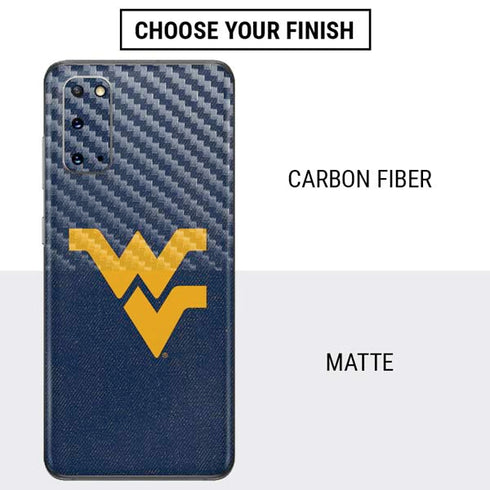 West Virginia University Basketball Galaxy S20 Skin