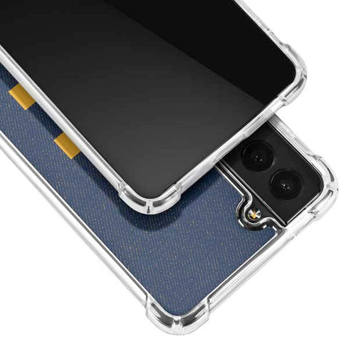 West Virginia University Basketball Galaxy S21 Plus 5G Clear Case
