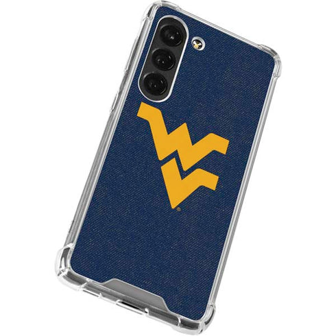 West Virginia University Basketball Galaxy S23 Clear Case