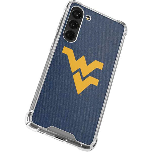 West Virginia University Basketball Galaxy S23 Plus Clear Case