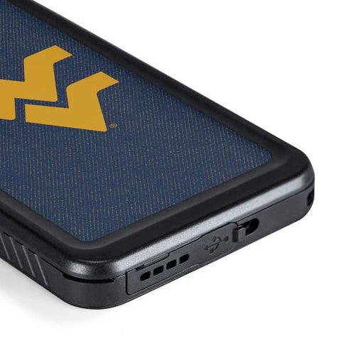 West Virginia University Basketball Galaxy S23 Plus Waterproof Case