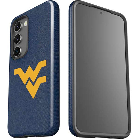 West Virginia University Basketball Galaxy S23 Pro Case