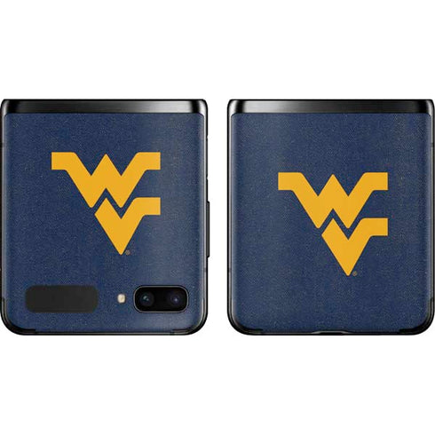 West Virginia University Basketball Galaxy Z Flip Skin