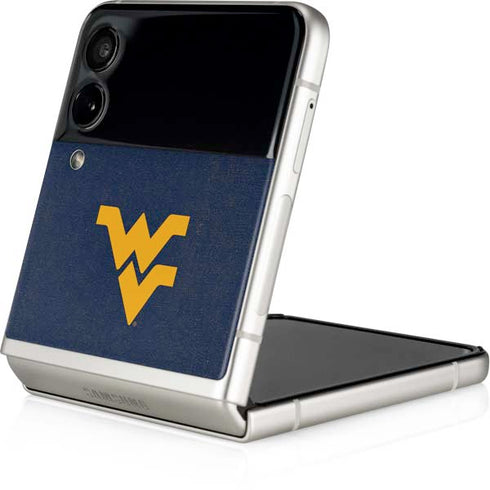West Virginia University Basketball Galaxy Z Flip4 5G Skin