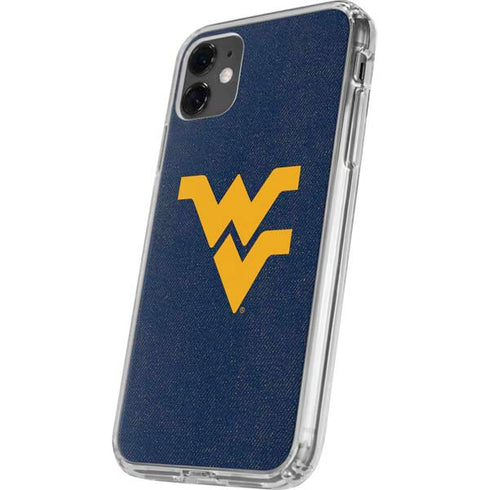 West Virginia University Basketball iPhone 11 Clear Case