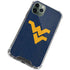 West Virginia University Basketball iPhone 11 Pro Max Clear Case