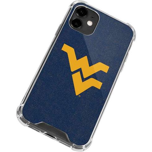 West Virginia University Basketball iPhone 12 Clear Case