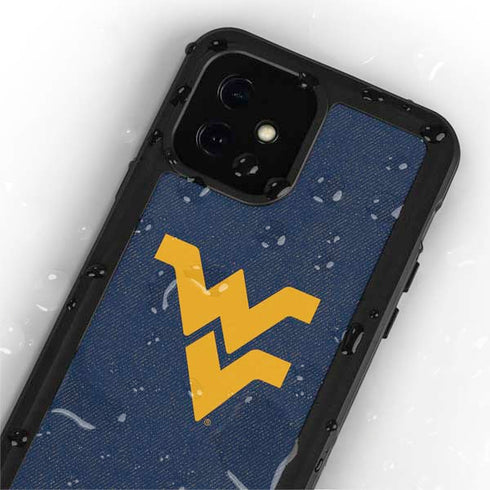 West Virginia University Basketball iPhone 12 Mini Waterproof Case