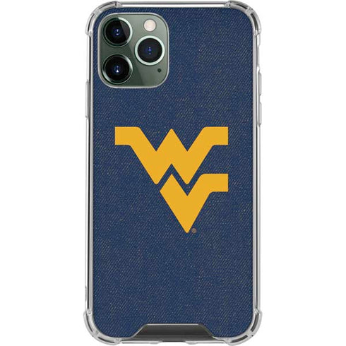 West Virginia University Basketball iPhone 12 Pro Clear Case