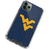 West Virginia University Basketball iPhone 12 Pro Clear Case