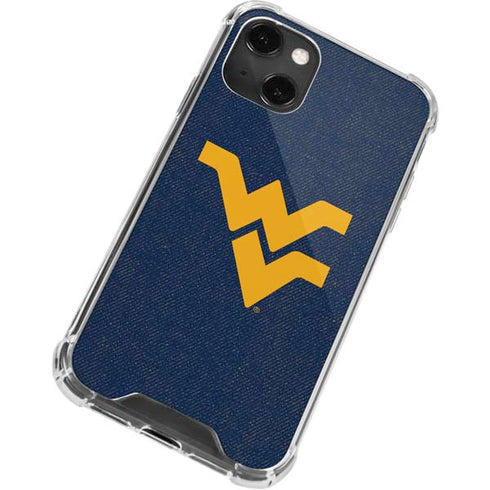 West Virginia University Basketball iPhone 13 Mini Clear Case
