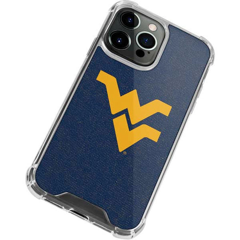 West Virginia University Basketball iPhone 13 Pro Max Clear Case