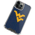 West Virginia University Basketball iPhone 13 Pro Max Clear Case