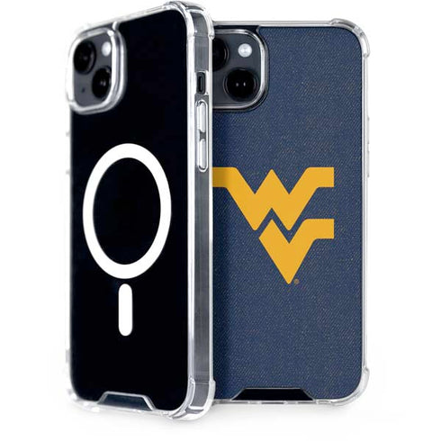 West Virginia University Basketball iPhone 14 Plus MagSafe Case