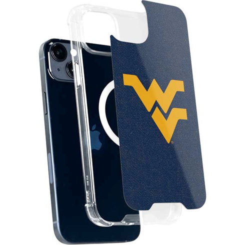 West Virginia University Basketball iPhone 14 Plus MagSafe Case