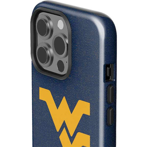 West Virginia University Basketball iPhone 15 Pro Impact Case