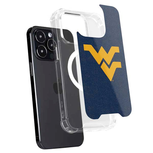 West Virginia University Basketball iPhone 15 Pro MagSafe Case