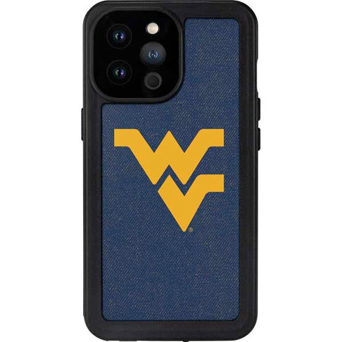 West Virginia University Basketball iPhone 14 Pro Max Waterproof Case
