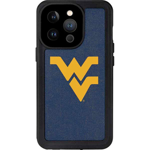 West Virginia University Basketball iPhone 14 Pro Waterproof Case