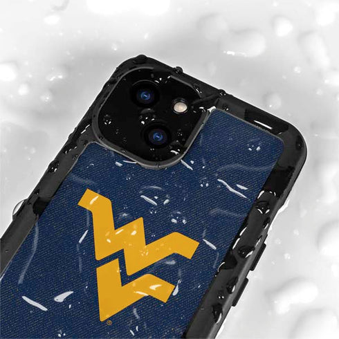 West Virginia University Basketball iPhone 15 Plus Waterproof Case