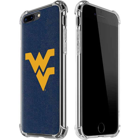 West Virginia University Basketball iPhone 7/8 Plus Clear Case