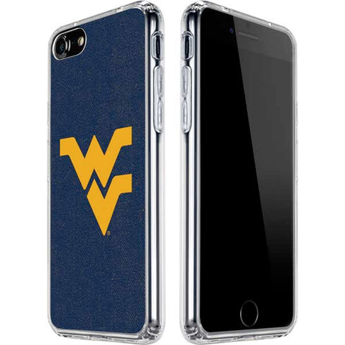 West Virginia University Basketball iPhone SE (2nd & 3rd Gen) Clear Case