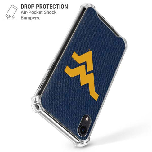 West Virginia University Basketball iPhone XR Clear Case