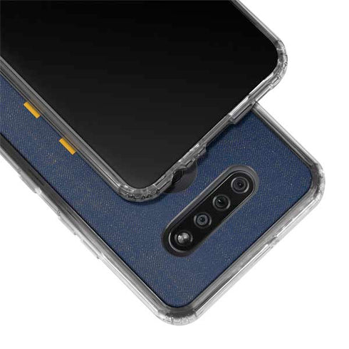 West Virginia University Basketball LG K51/Q51 Clear Case
