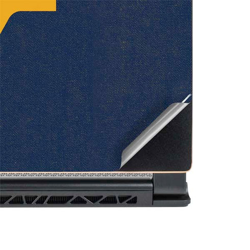 West Virginia University Basketball MSI GS65 Stealth Laptop Skin
