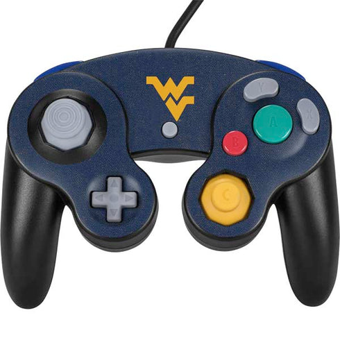 West Virginia University Basketball Nintendo GameCube Controller Skin