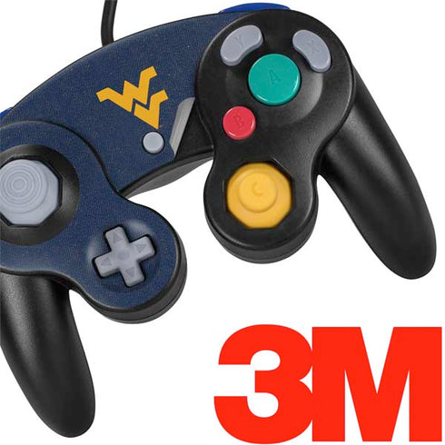 West Virginia University Basketball Nintendo GameCube Controller Skin