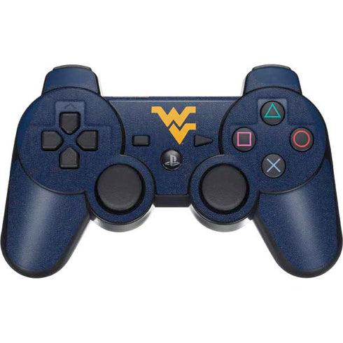 West Virginia University Basketball PS3 Dual Shock wireless controller Skin