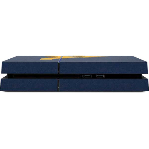 West Virginia University Basketball PS4 Console Skin