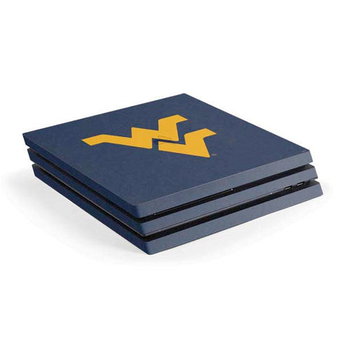 West Virginia University Basketball PS4 Pro Console Skin