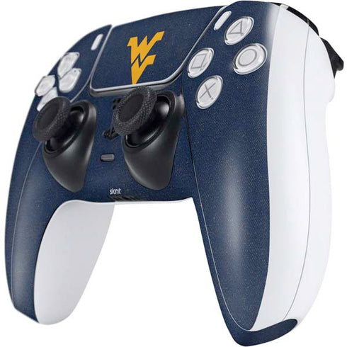 West Virginia University Basketball PS5 Controller Skin