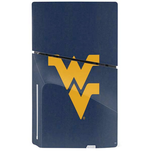 West Virginia University Basketball PS5 Slim Disk Bundle Skin