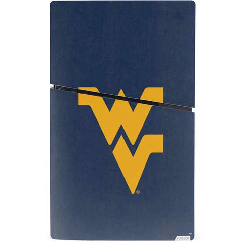 West Virginia University Basketball PS5 Slim Digital Edition Bundle Skin