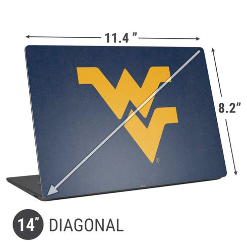 West Virginia University Basketball Universal Laptop 14in (11.4 x 8.2in) Skin
