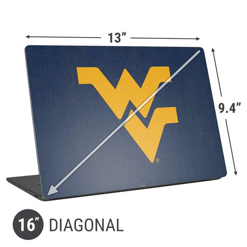 West Virginia University Basketball Universal Laptop 16in (13 x 9.4in) Skin