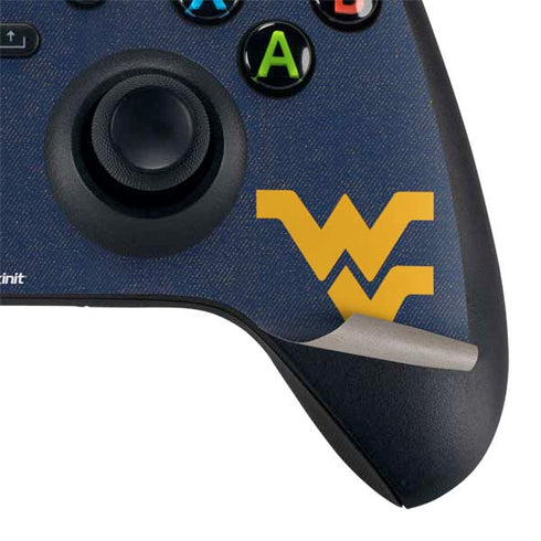 West Virginia University Basketball Xbox Series X Controller Skin