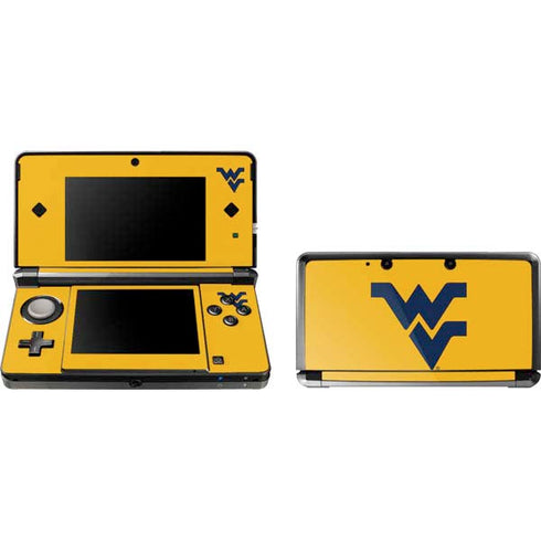 West Virginia University Yellow Background 3DS (2011) Skin