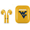 West Virginia University Yellow Background Apple AirPods Skin