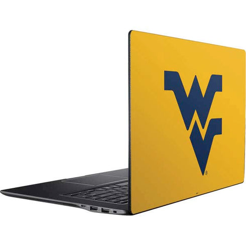 West Virginia University Yellow Background Ativ Book 9 (15.6in 2014) Skin