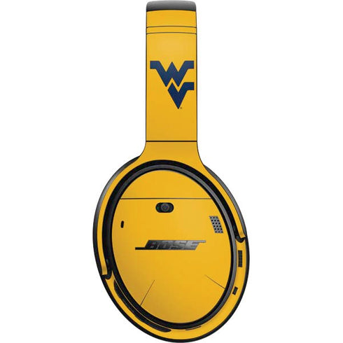 West Virginia University Yellow Background Bose QuietComfort 35 Headphones Skin
