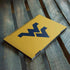 West Virginia University Yellow Background HP Envy Skin