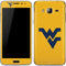West Virginia University Yellow Background Galaxy J3 Skin