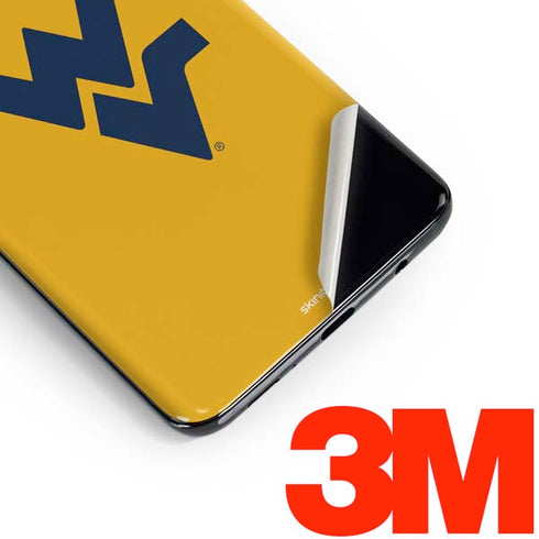 West Virginia University Yellow Background Galaxy S10 Skin