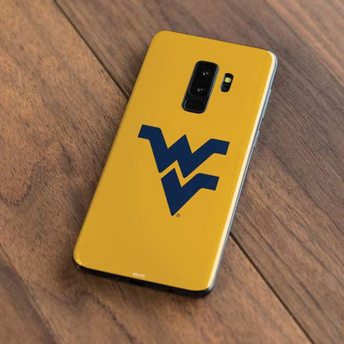 West Virginia University Yellow Background Galaxy S9 Plus Skin