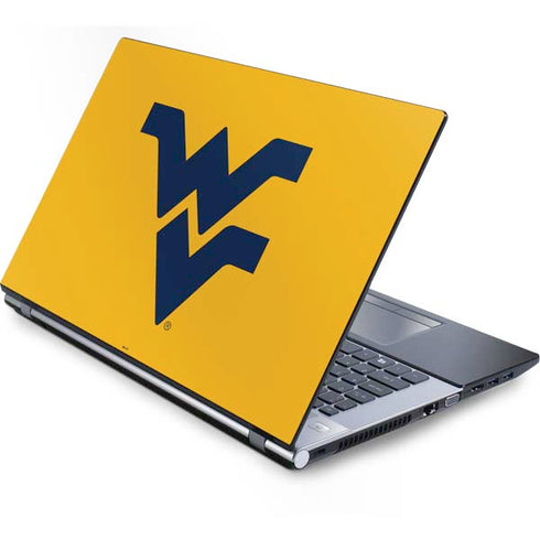 West Virginia University Yellow Background Generic Laptop Skin
